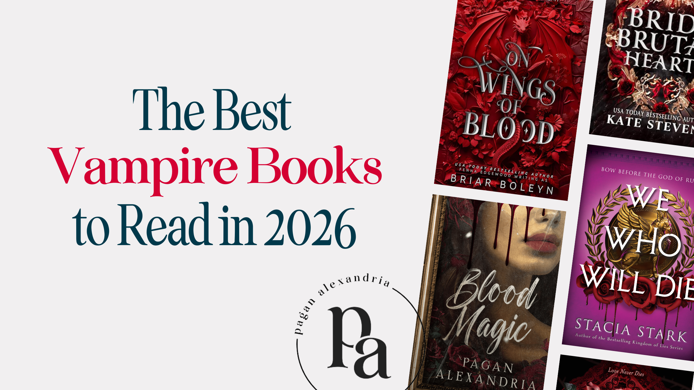 The best vampire books to read in 2026 - Pagan Alexandria
